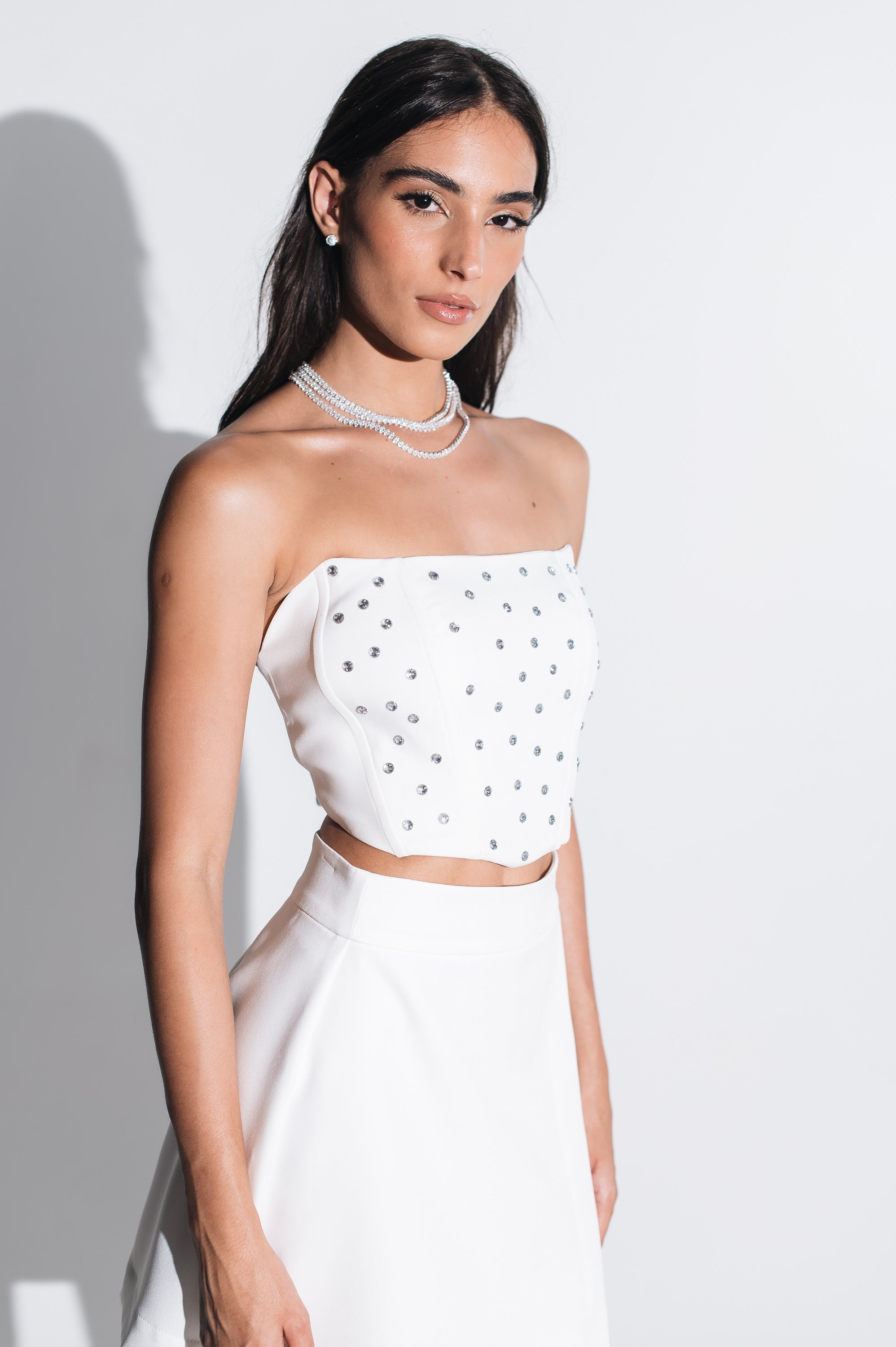 Saia Alfaiataria Tereza Off White Saphir