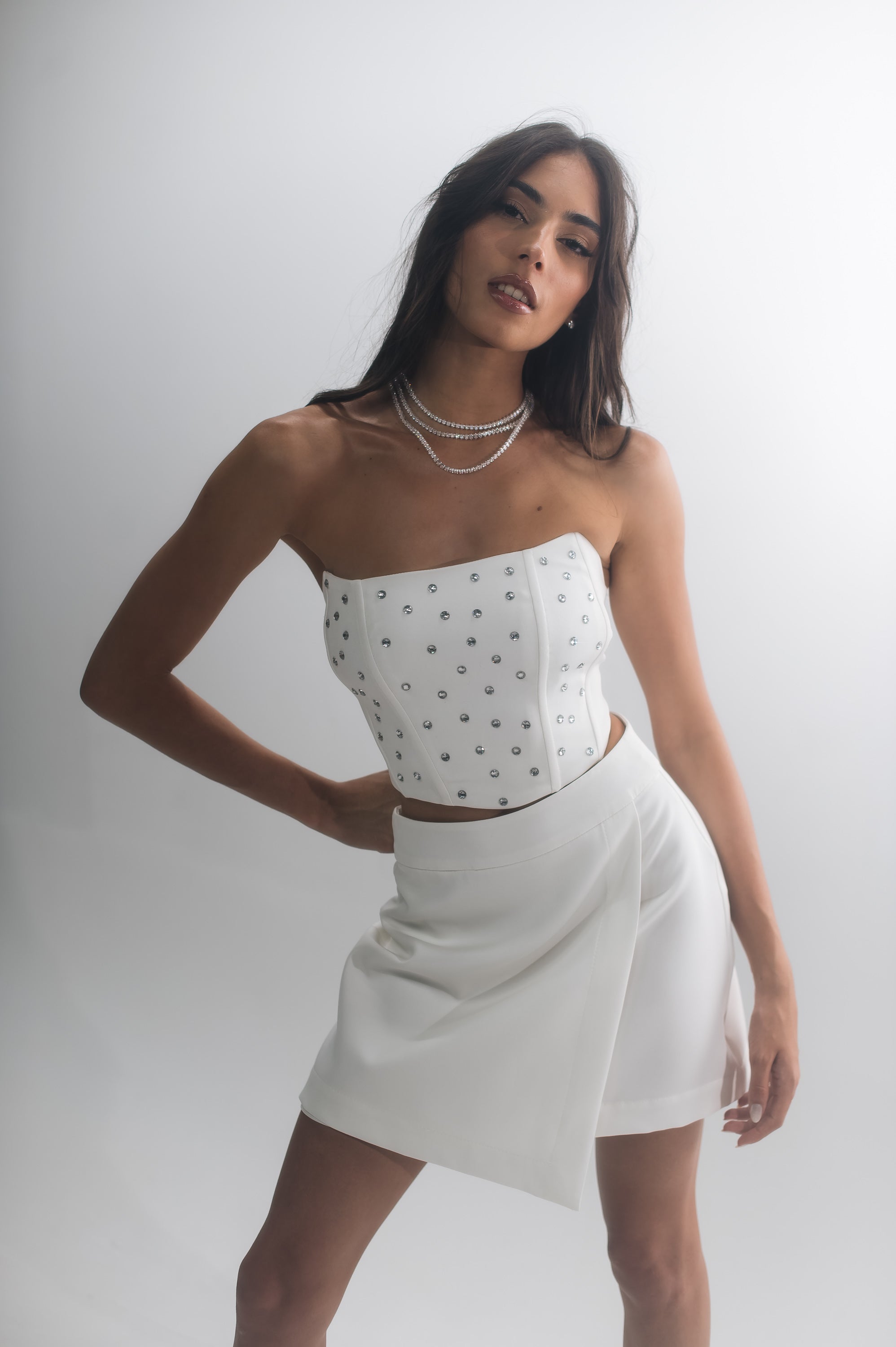 Saia Alfaiataria Tereza Off White Saphir