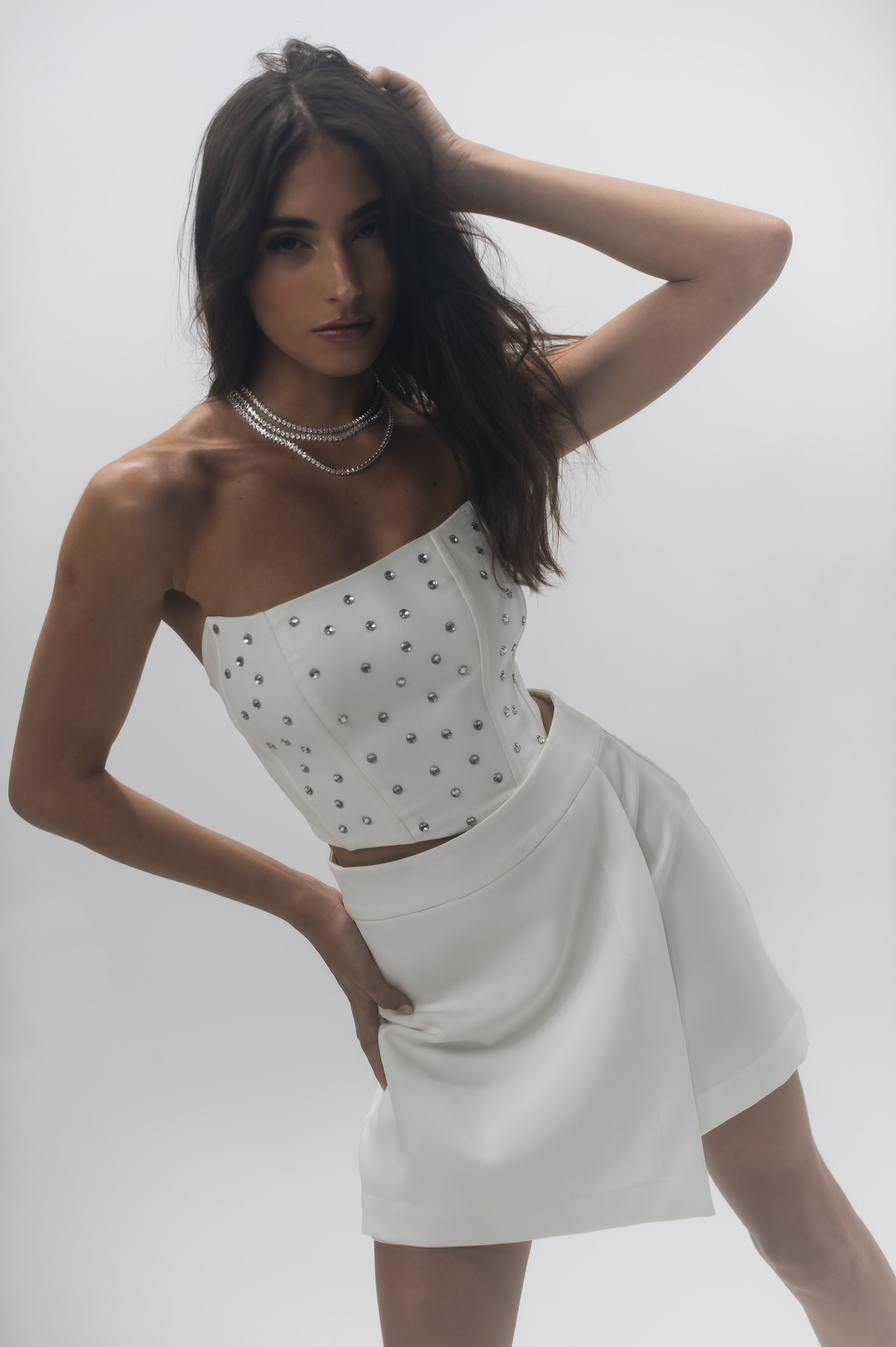 Saia Alfaiataria Tereza Off White Saphir
