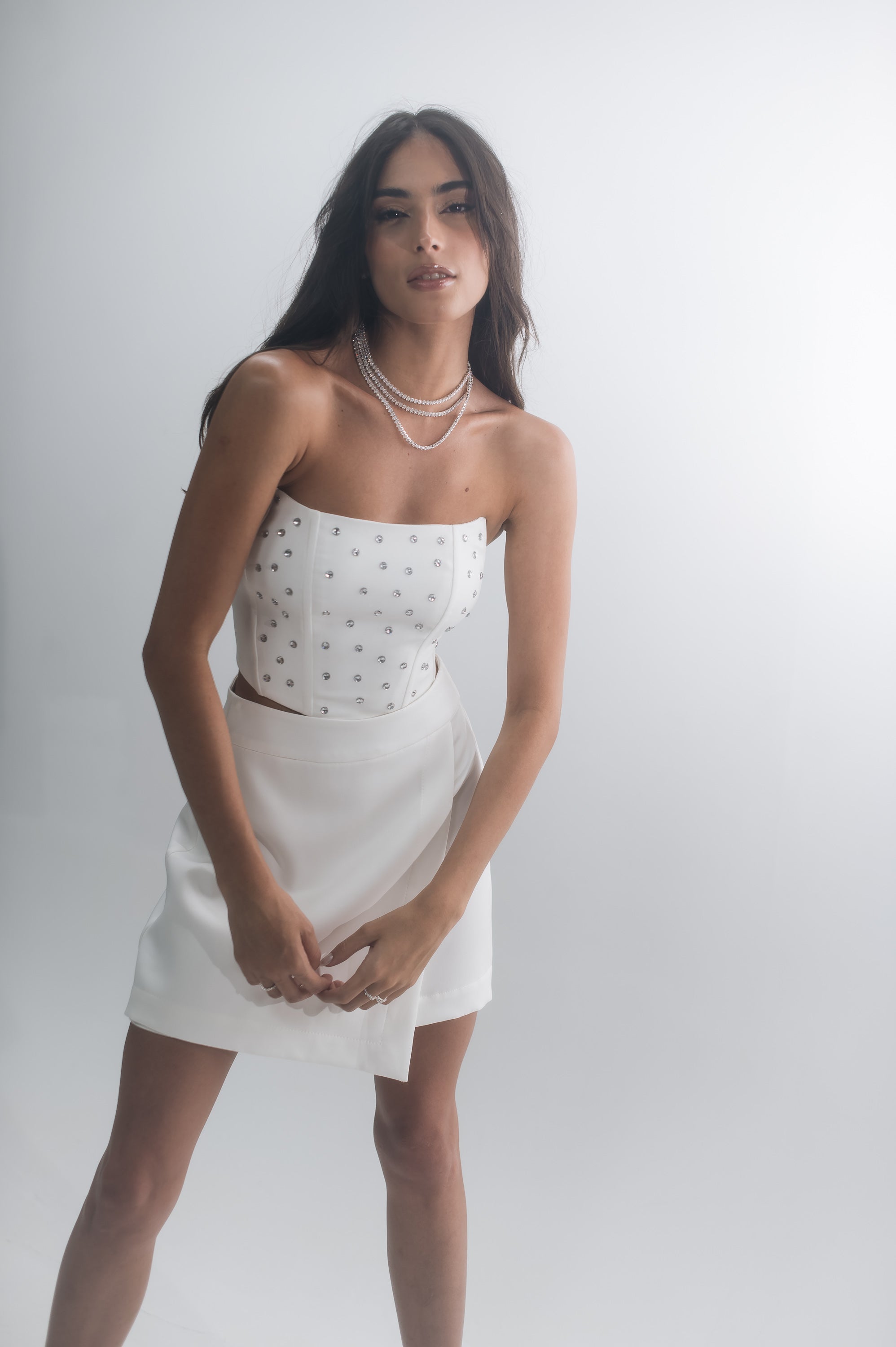 Saia Alfaiataria Tereza Off White Saphir