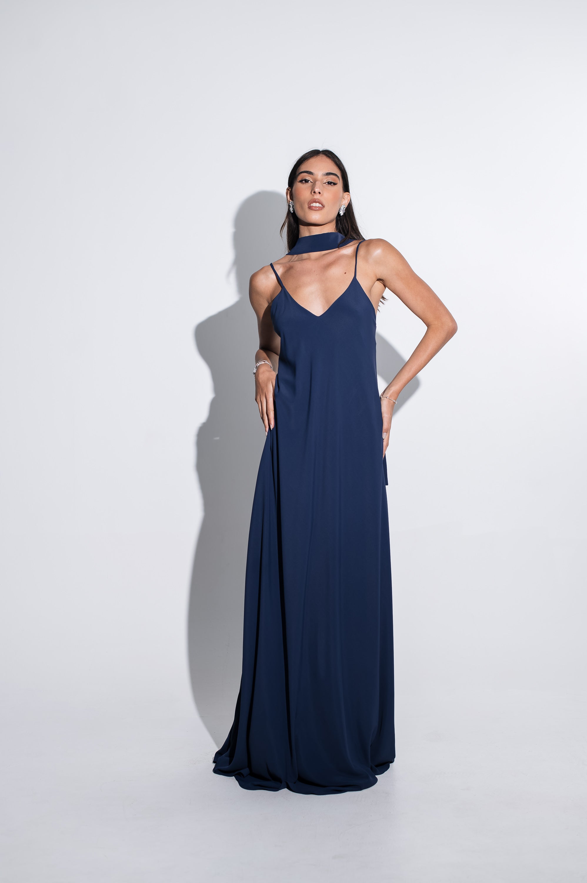Vestido Longo Alcinha Lorena Marinho Saphir